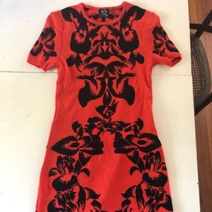 Alexander McQueen Viscose Knit Sweater Dress